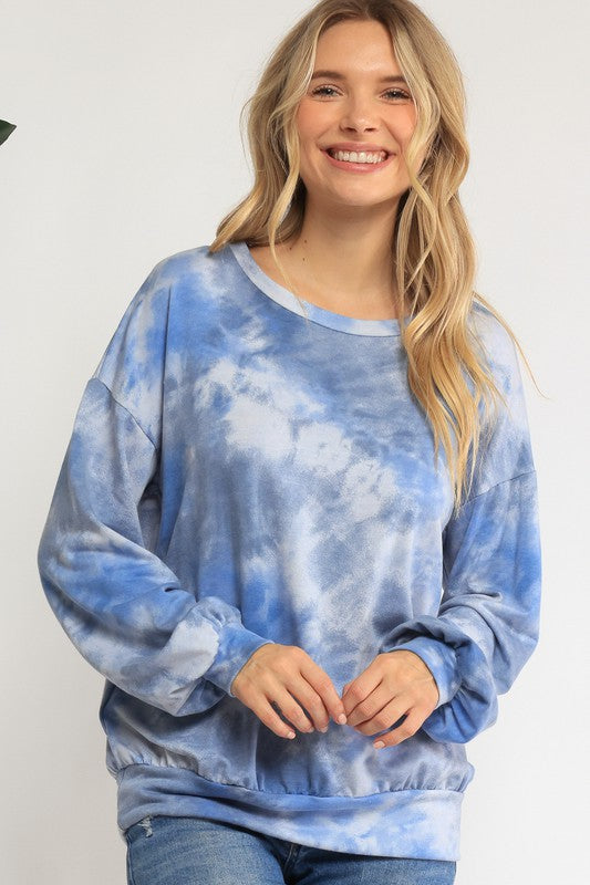 TIE DYE SWEATSHIRT - Oh So Boujie