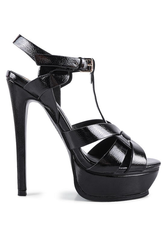 SOCIAL FLY ULTRA HIGH HEEL SANDAL - Oh So Boujie