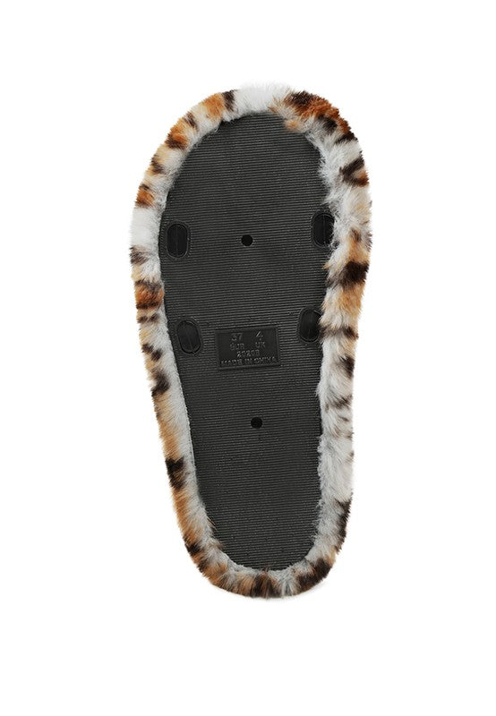 SNUGGLE-IN INDOOR FUR FLATS - Oh So Boujie