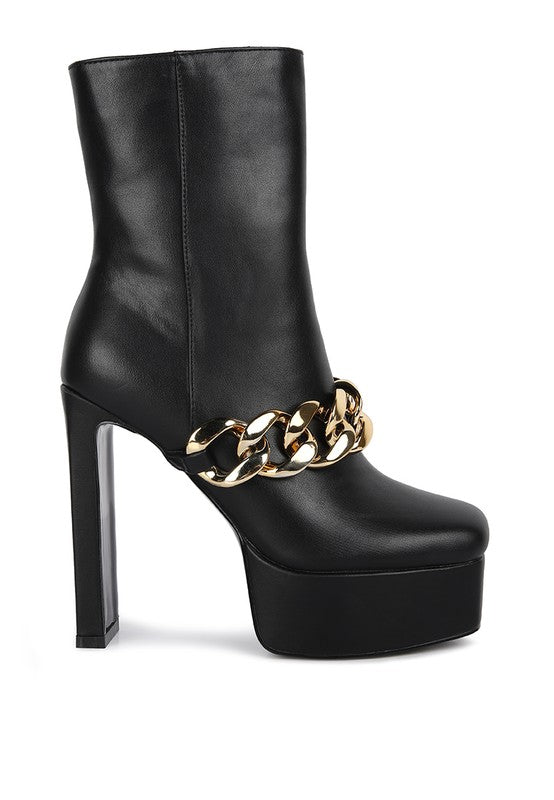 Bambini High Platform Ankle Boots - Oh So Boujie