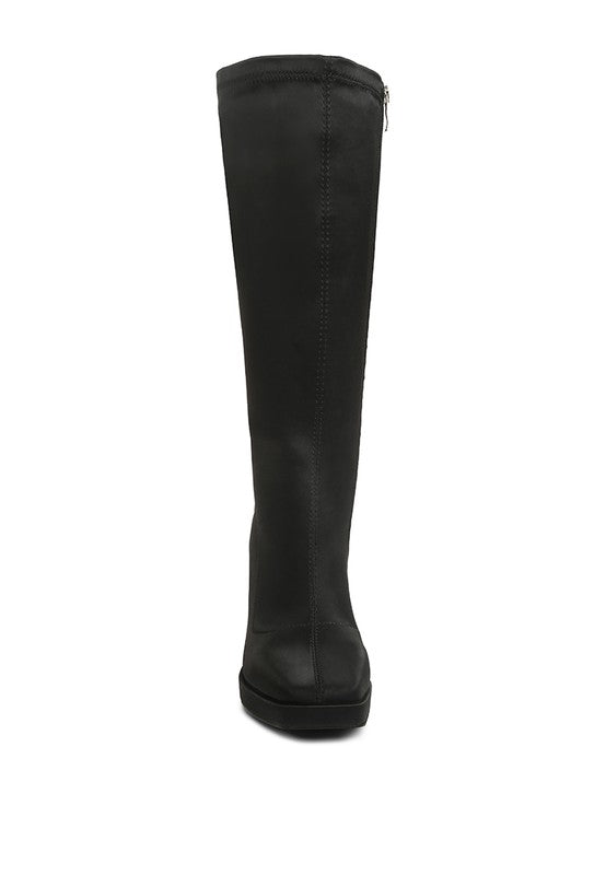 PRESTO Stretchable Satin Long Boot - Oh So Boujie