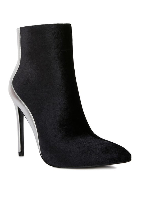 SLADE Metallic Highlight High Heeled Ankle Boots - Oh So Boujie