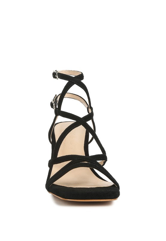 Fiorella Strappy Block Heel Sandals - Oh So Boujie