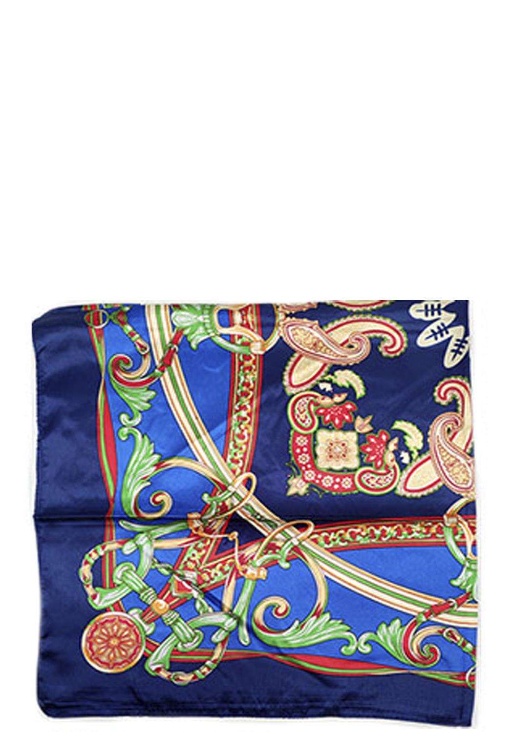 Fashion Multi Pattern Silky Neck Scarf - Oh So Boujie