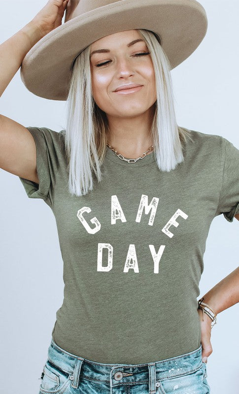 Retro Game Day Graphic Tee - Oh So Boujie