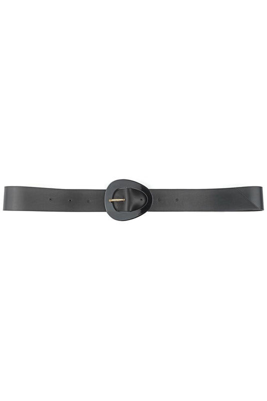 Smooth Oval Buckle Belt - Oh So Boujie