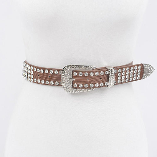 Studded Poly Belt - Oh So Boujie