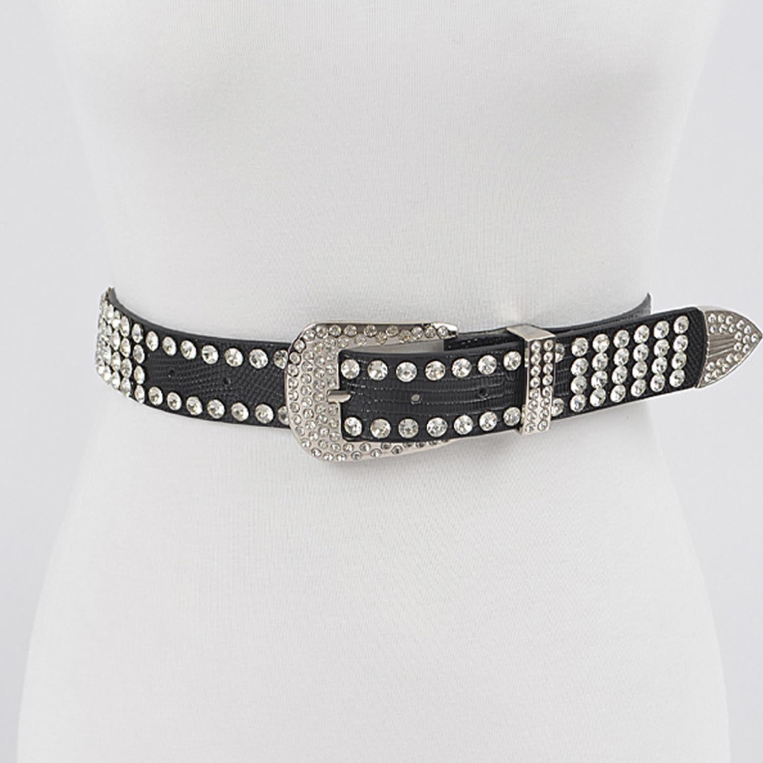 Studded Poly Belt - Oh So Boujie